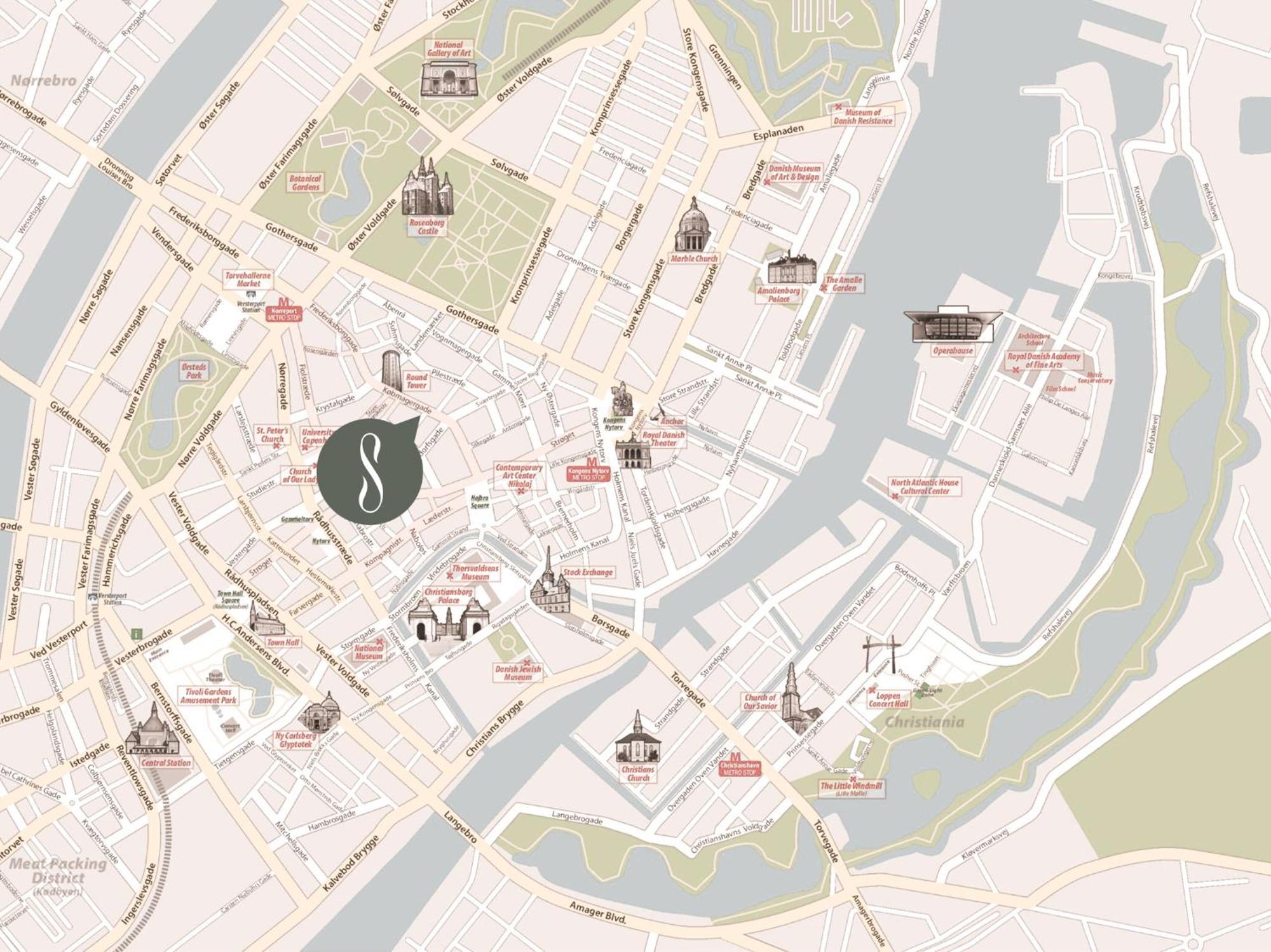 Sanders Leaves - Precious Two-Bedroom Penthouse In Downtown Copenhagen Exterior photo
